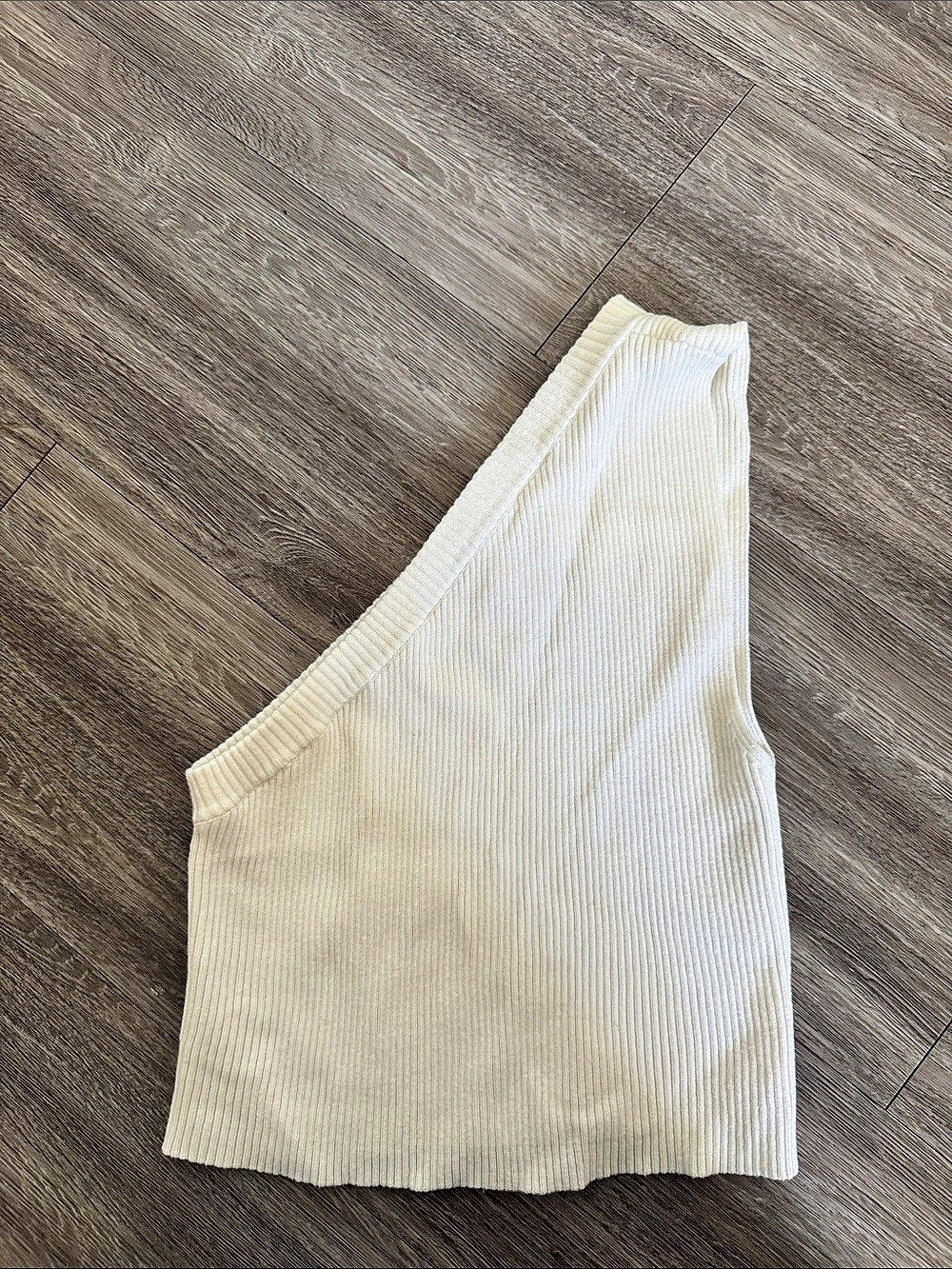 Camila coelhoRibbed Tank Top in White Size Small Like New